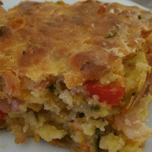 Vegetable cake